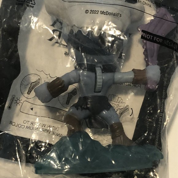 McDonalds 2022 Black Panther Wakanda Forever Happy Meal Toy #8 Attuma Sealed - Picture 8 of 8